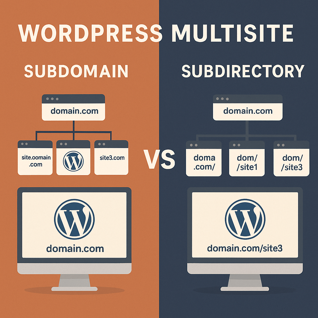 WordPress Multisite Subdomain vs Subdirectory WordPress Multisite Subdomain vs Subdirectory