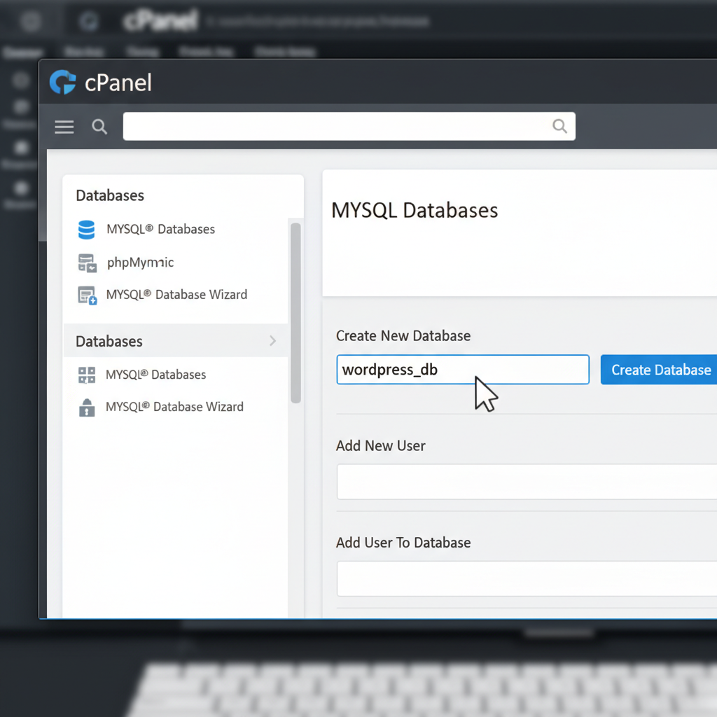 Creating a Database in WordPress