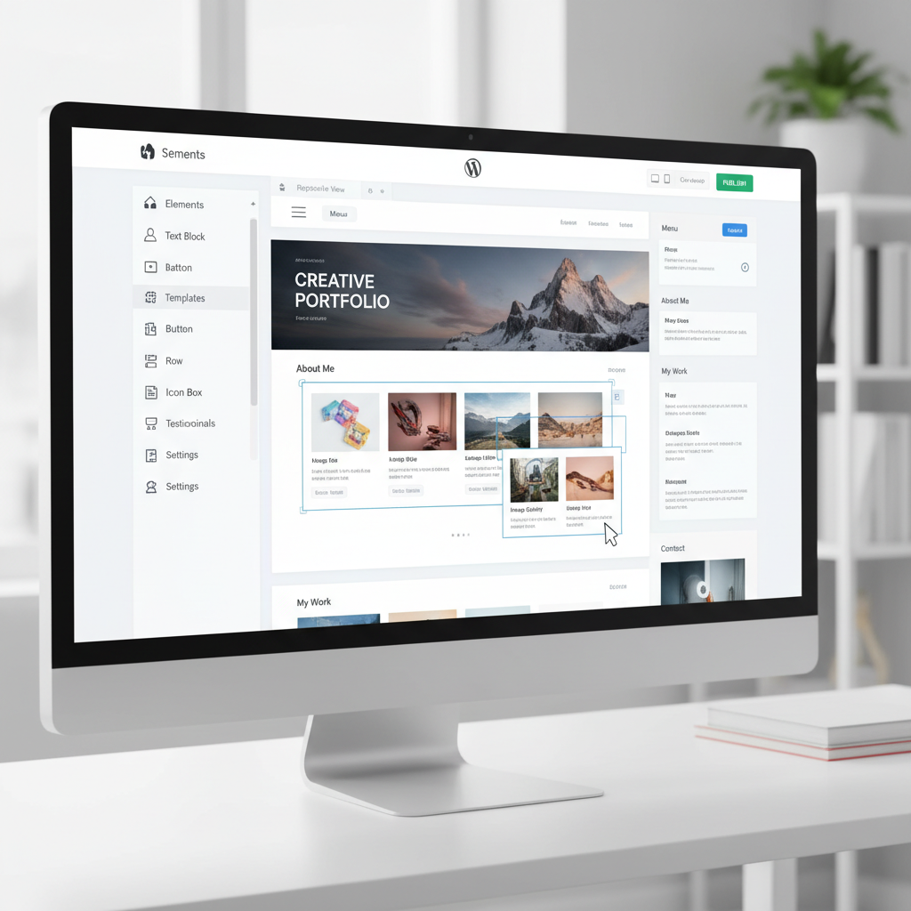 wordpress themes drag and drop