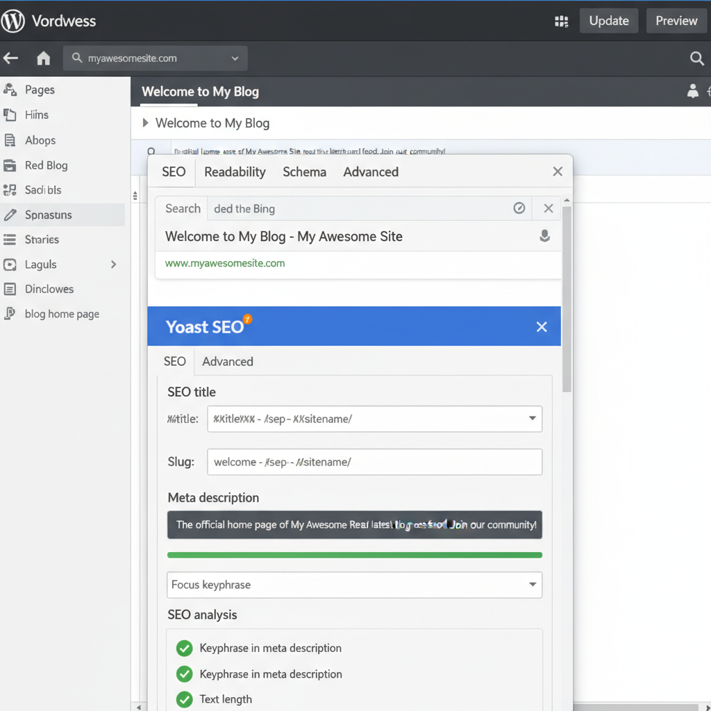 how to add a meta tag to wordpress home page