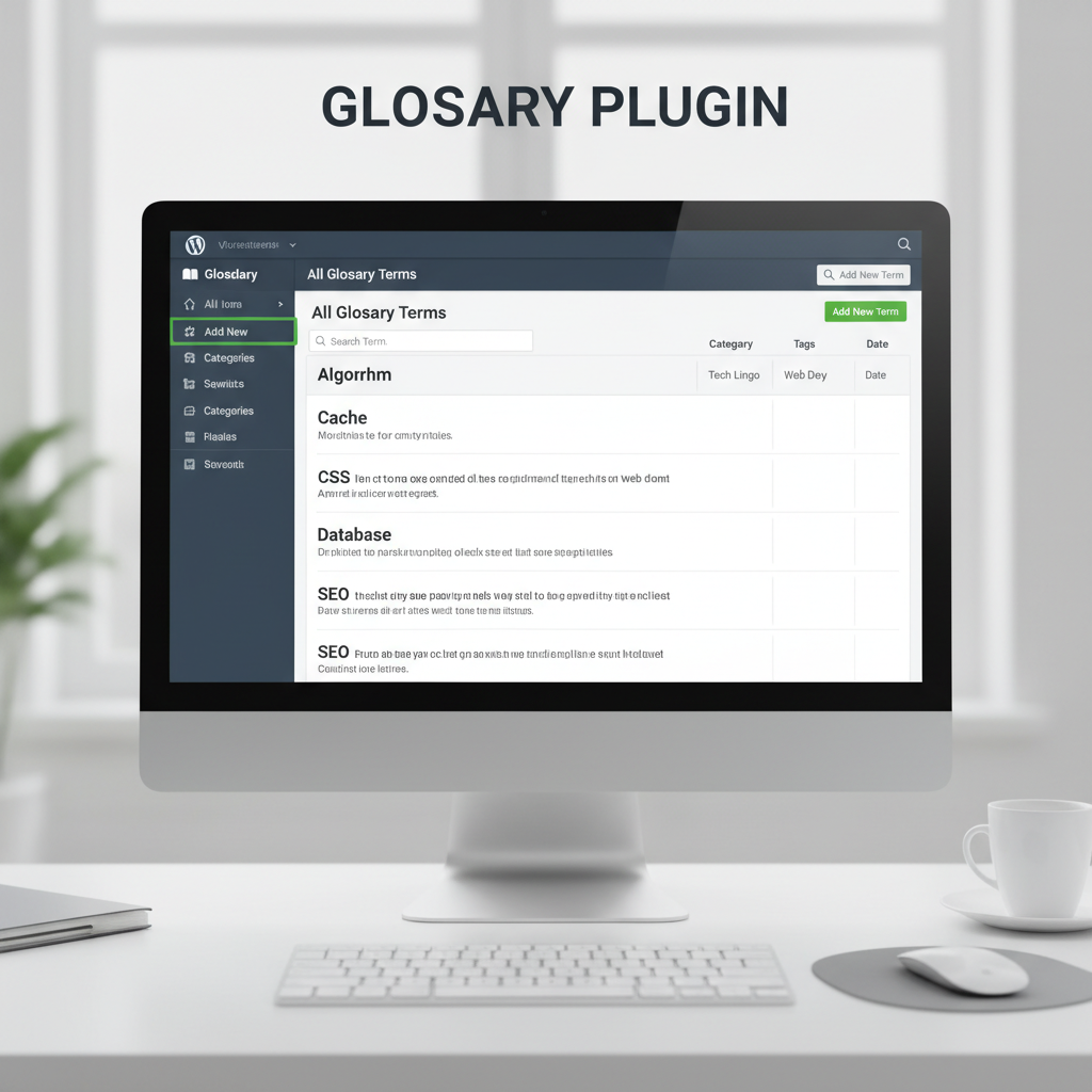 glossary plugin wordpress