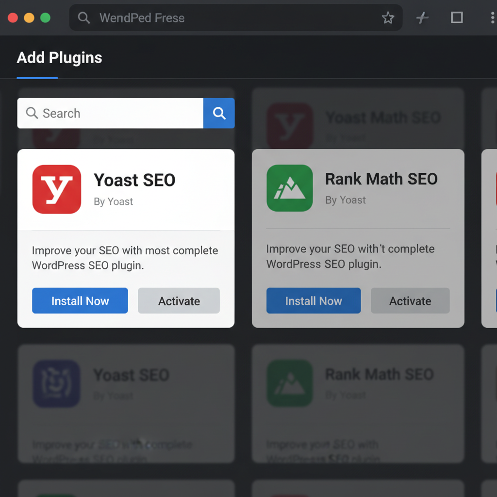 add keywords to wordpress website