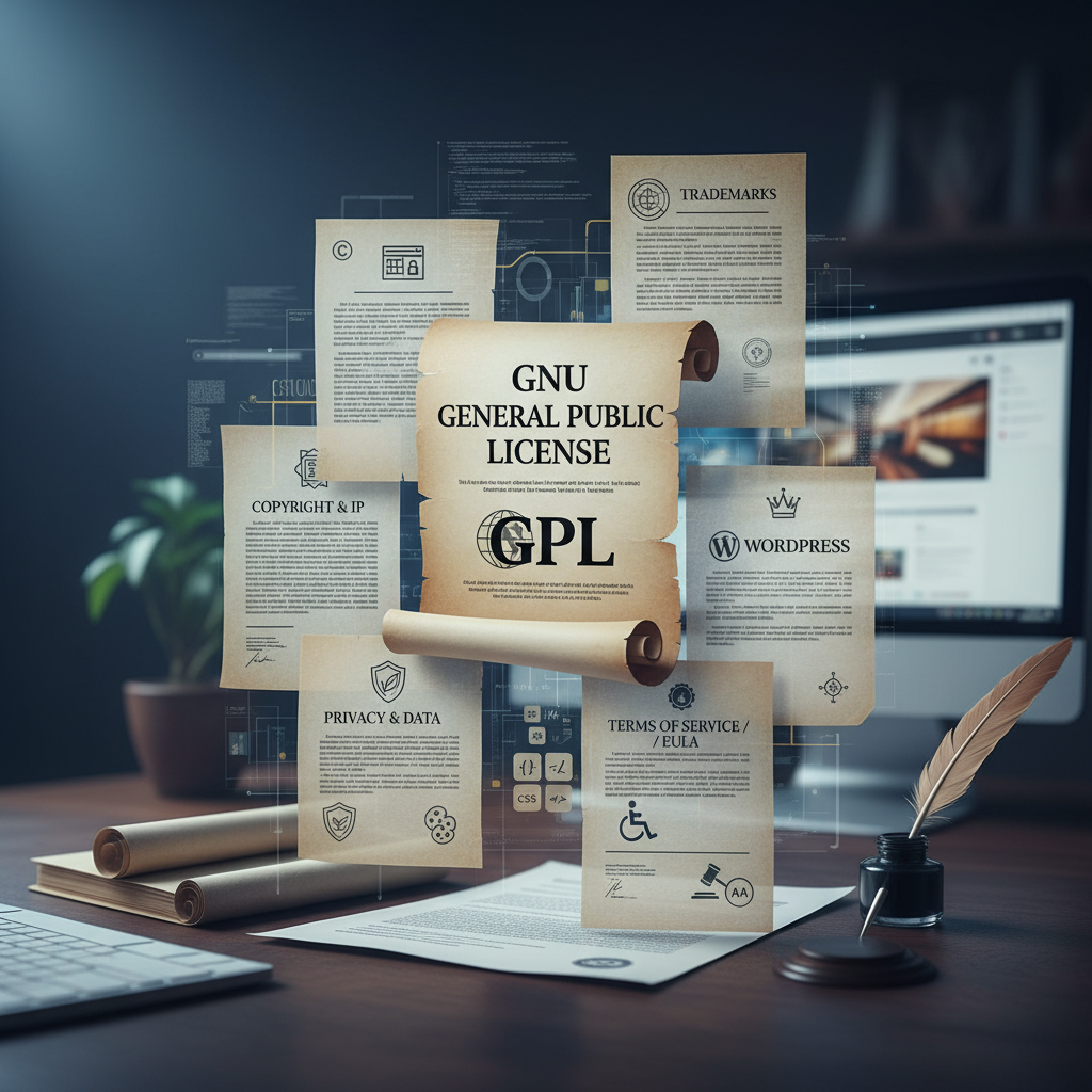 wordpress theme legal