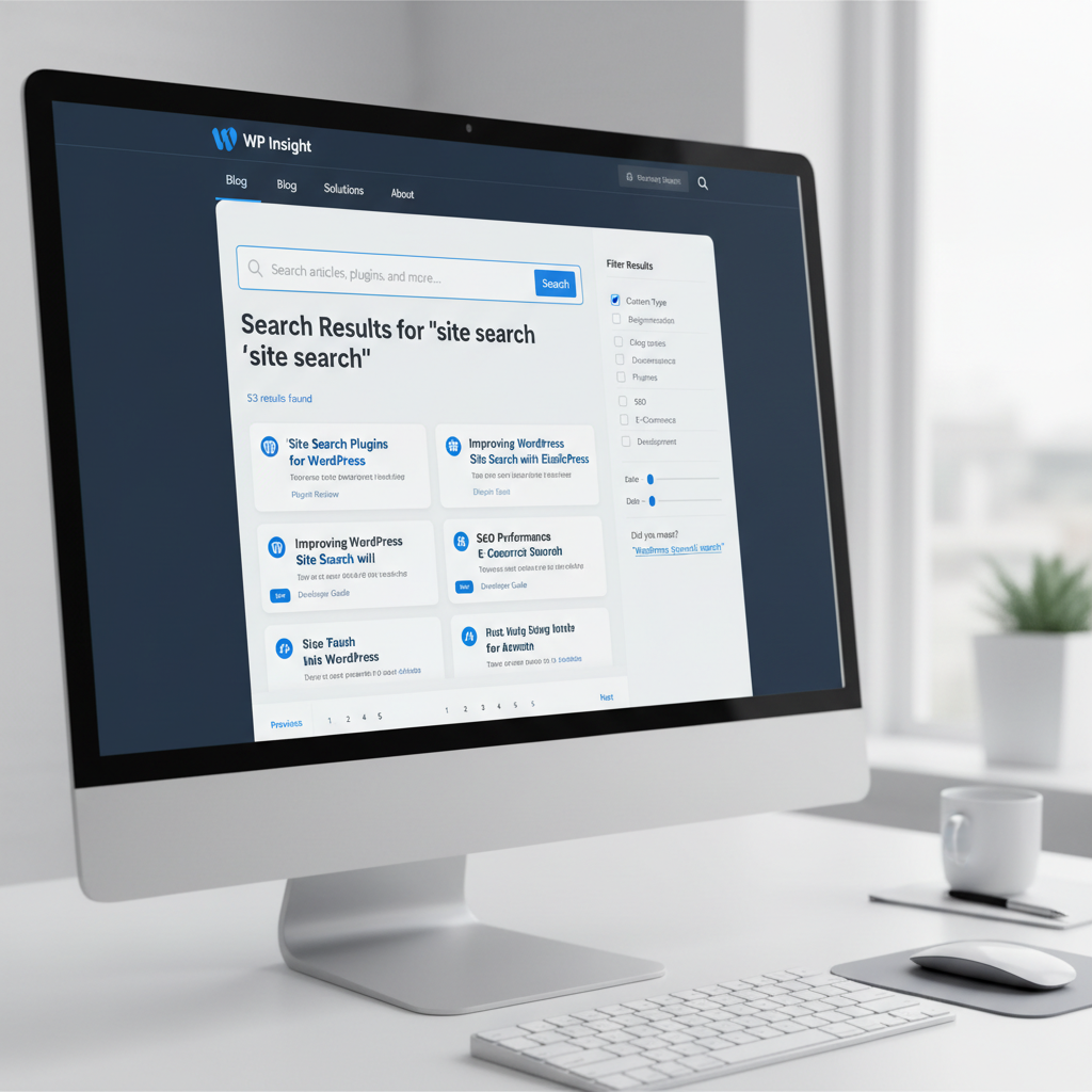 site search for wordpress