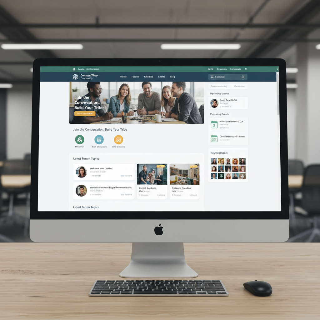community wordpress theme