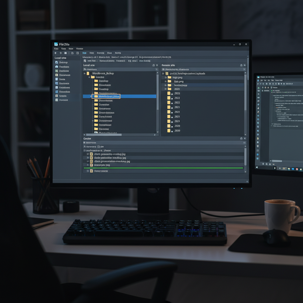 Download Media Library from WordPress