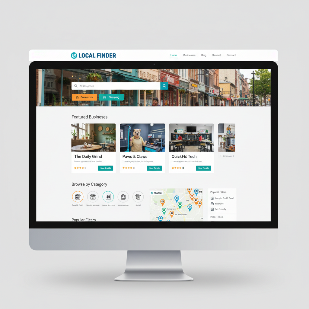 wordpress theme for business directory