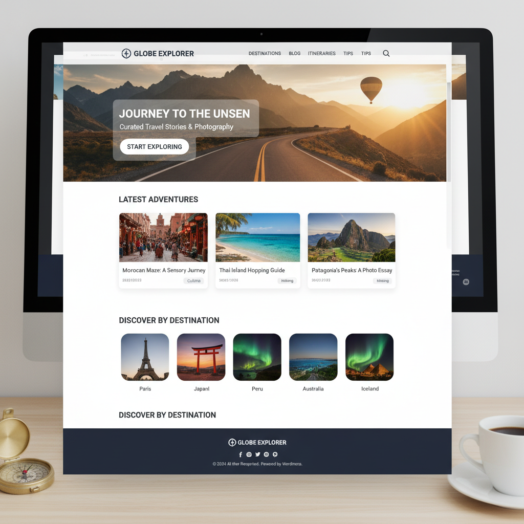 best travel blog wordpress themes