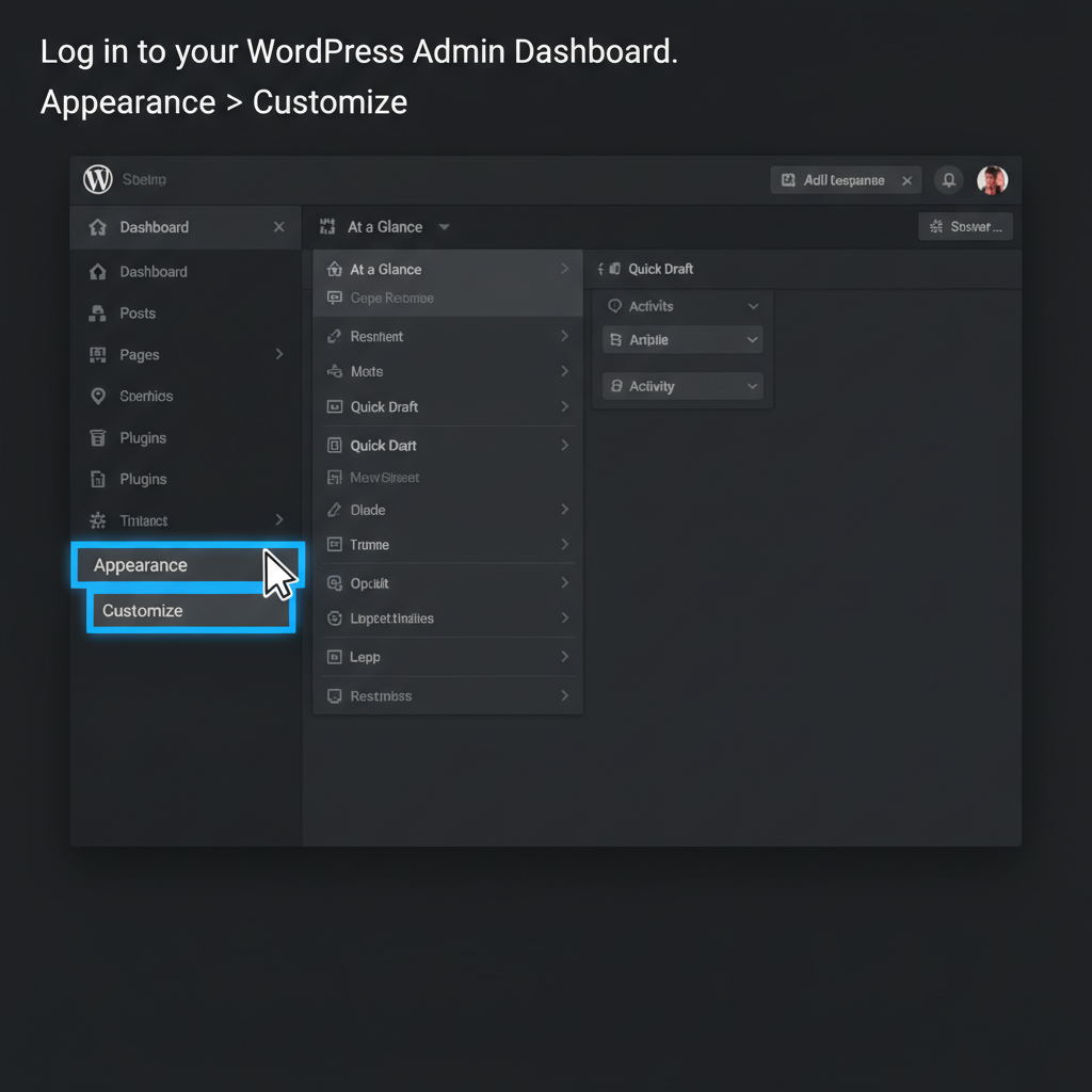 wordpress how to edit footer