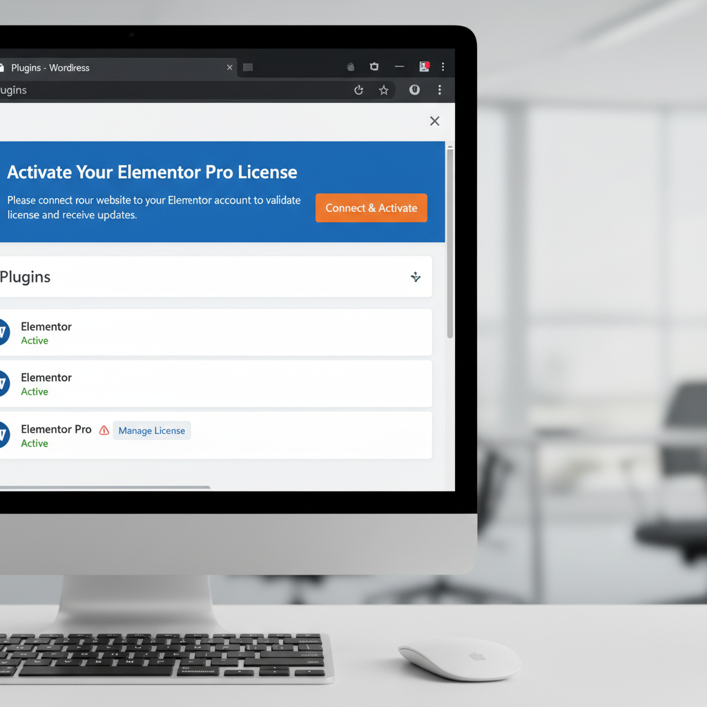 Add Elementor Pro to WordPress