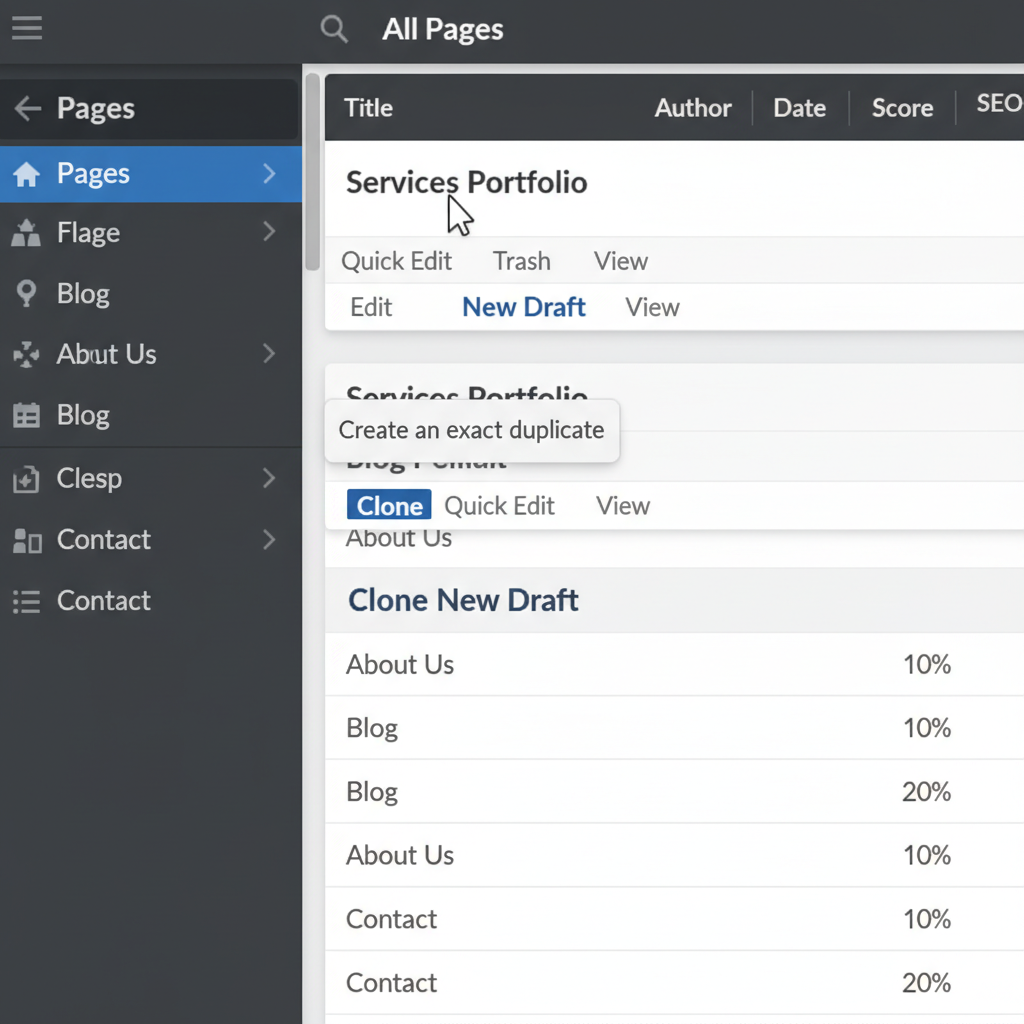 how to clone a page in wordpress