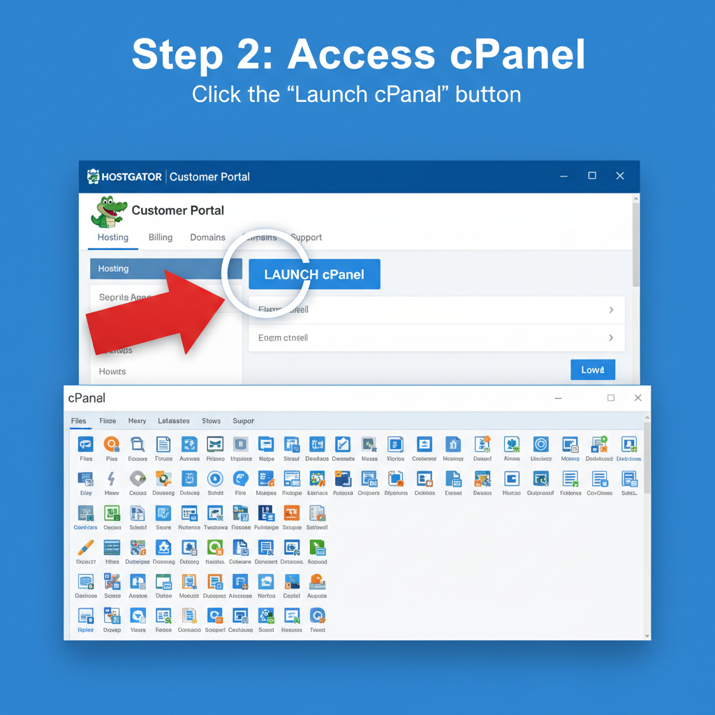 Install WordPress on HostGator