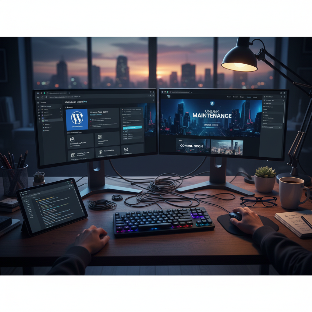 How to Take WordPress Site Offline