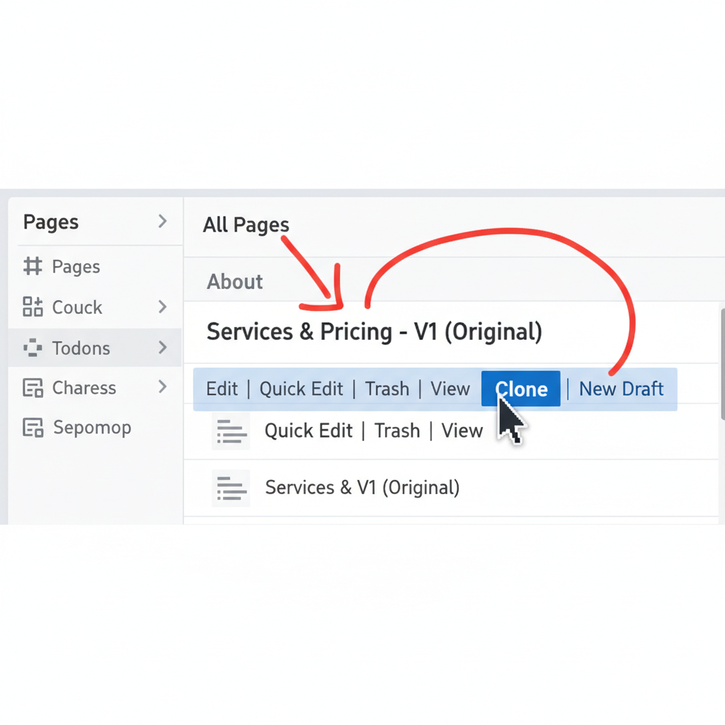 how to duplicate a page on wordpress
