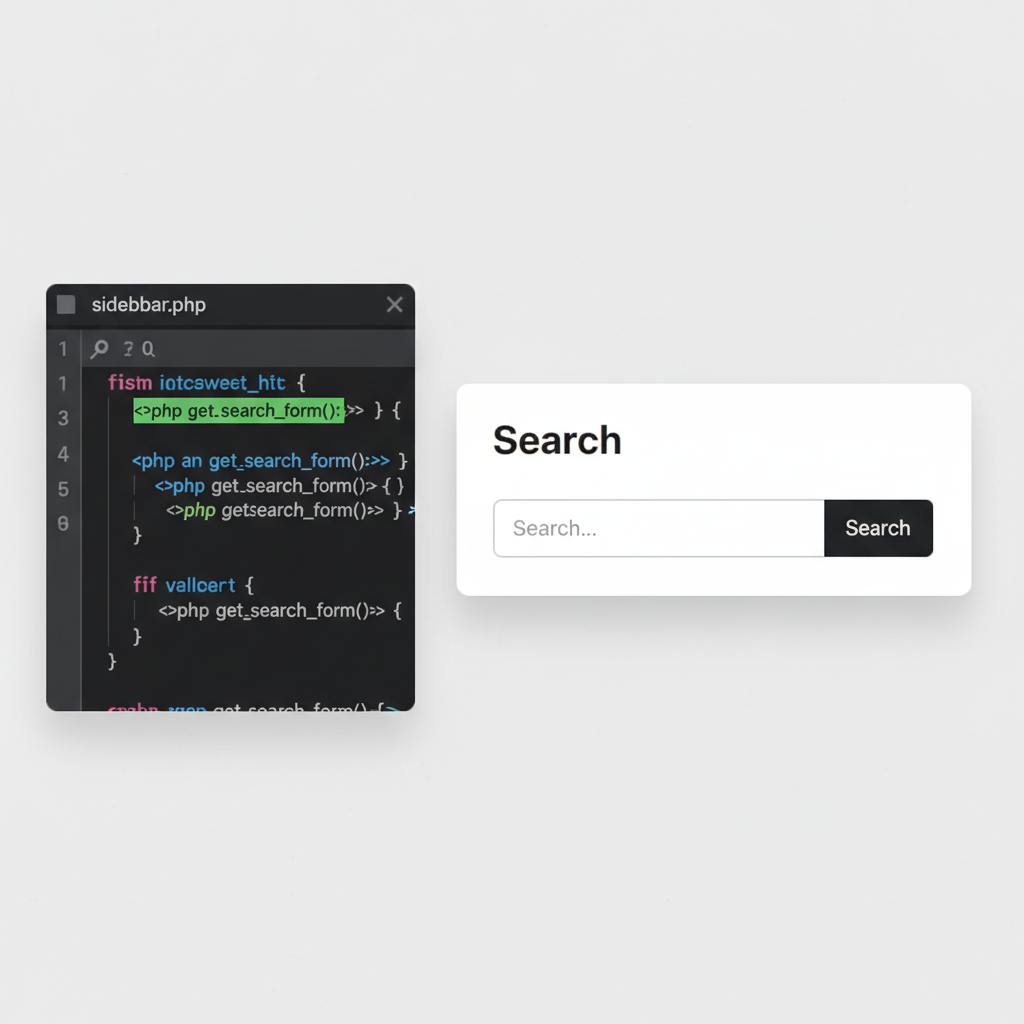 wordpress search function
