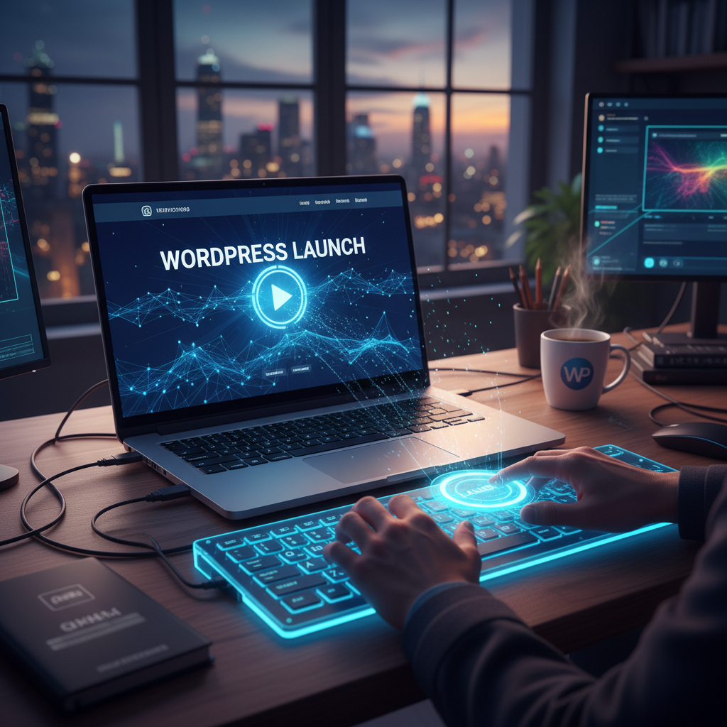 wordpress launch site