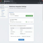 wordpress contact form mailchimp