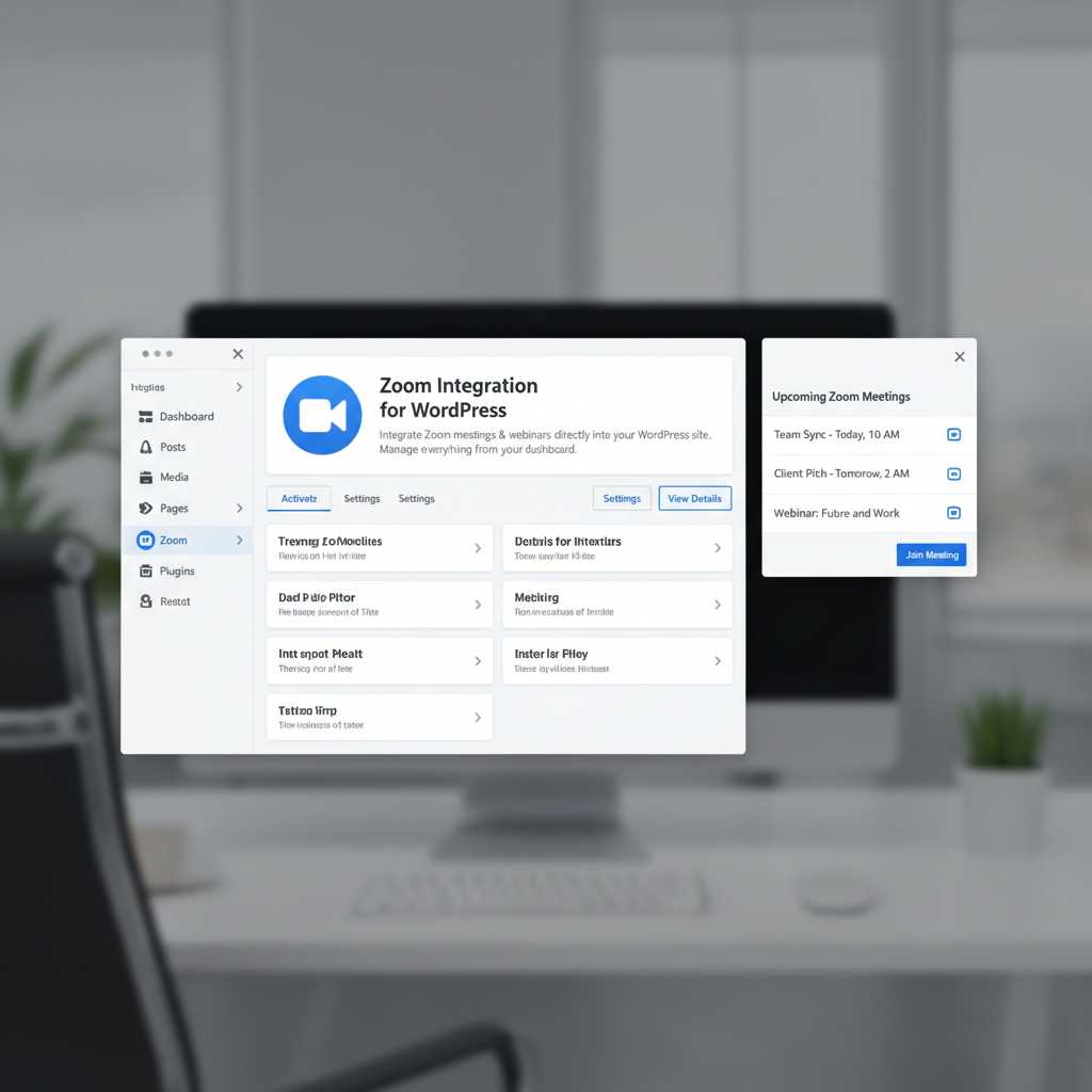 wordpress video conferencing plugin