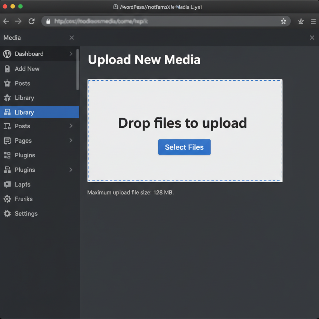 how to upload files to wordpress