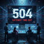 wordpress 504 gateway time-out