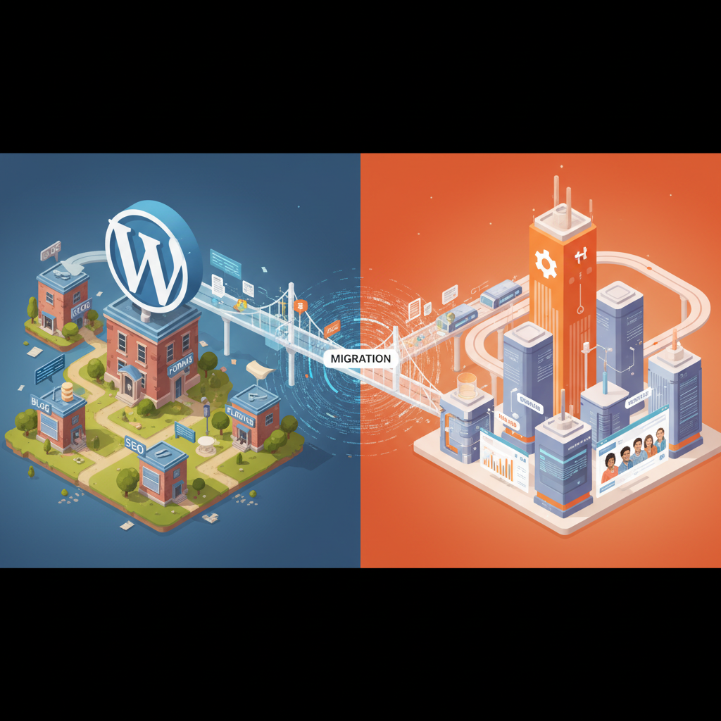 wordpress to hubspot migration