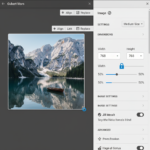 how to resize image in wordpress