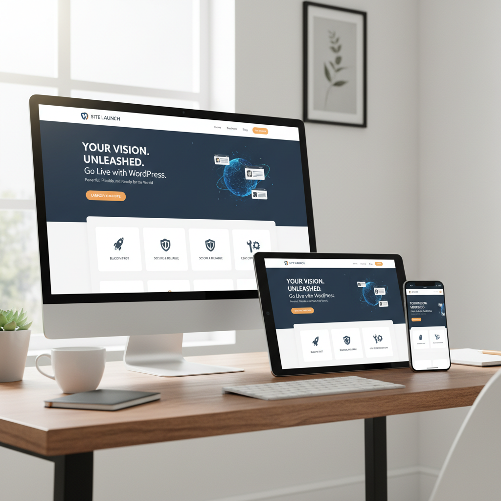 How to Make WordPress Site Live