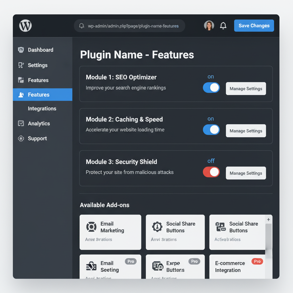 wordpress plugin admin page table