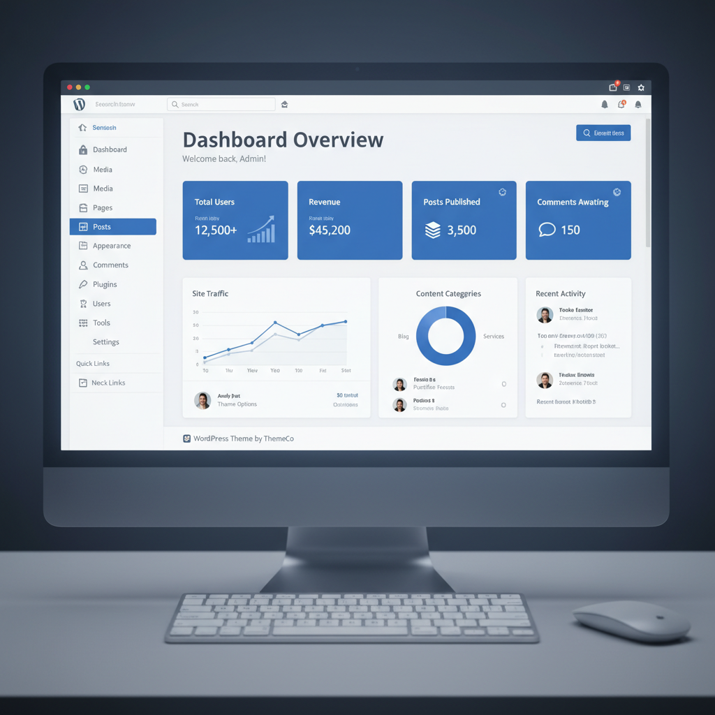 Dashboard WordPress Theme