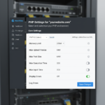 WordPress PHP Settings wordpress php settings