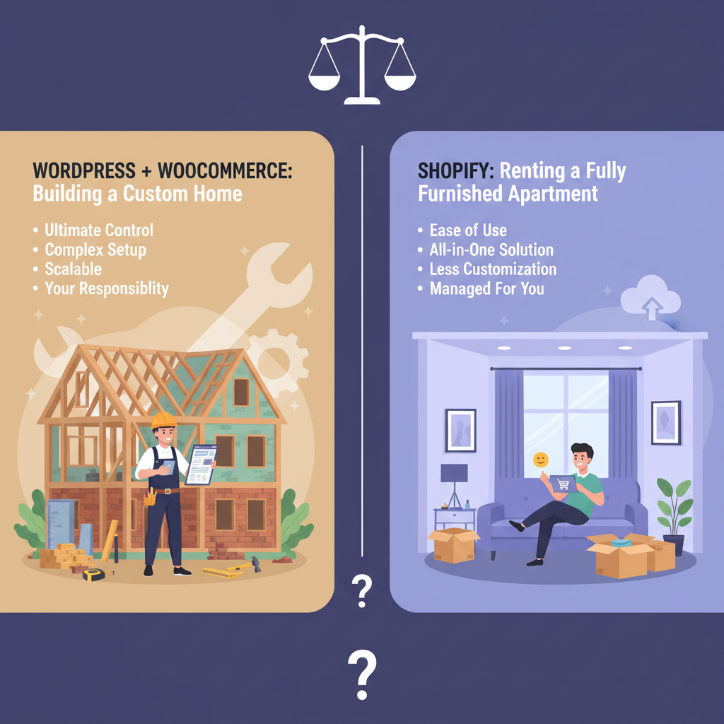 wordpress vs shopify for ecommerce