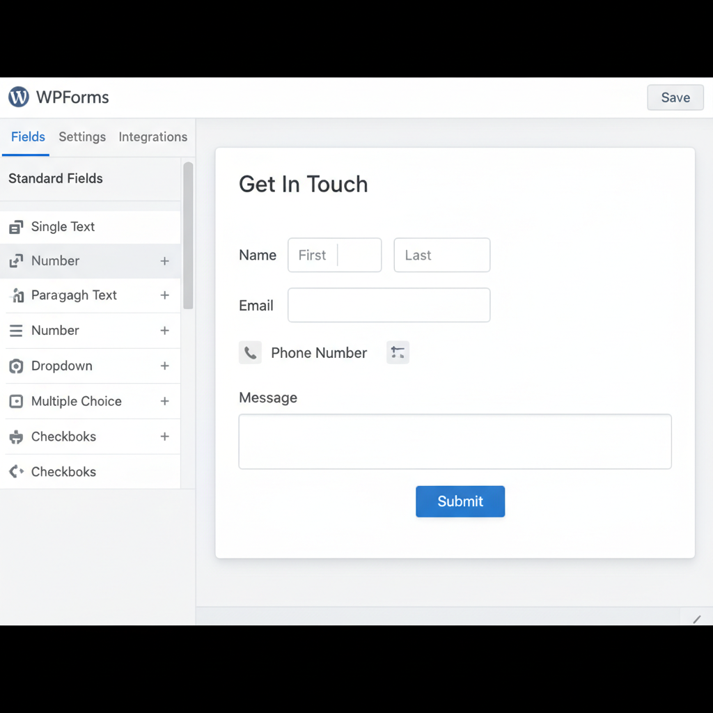 best free contact form for wordpress