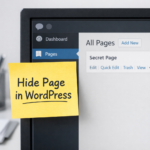 Hide page on WordPress