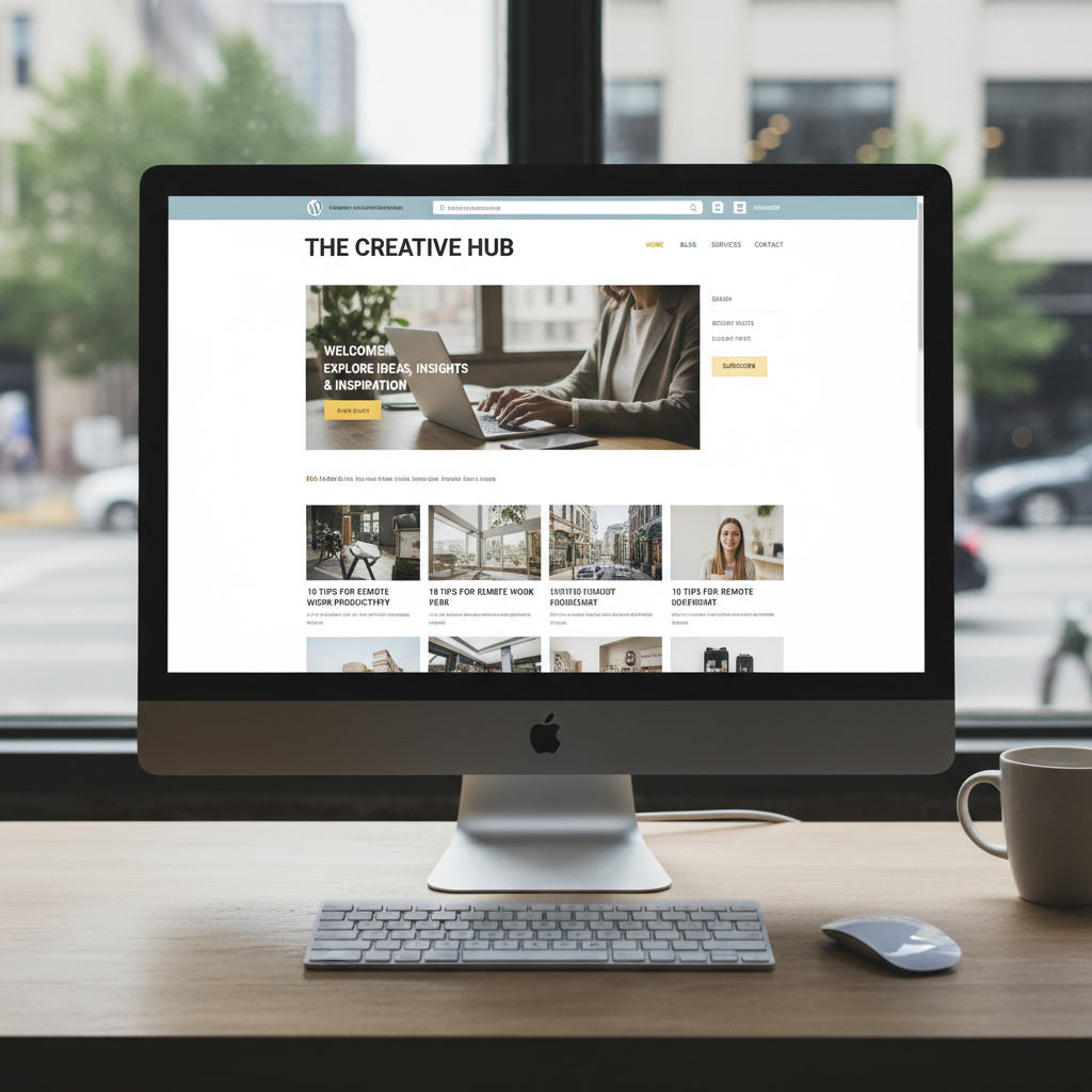 how to publish my wordpress site