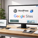 WordPress on Google Sites