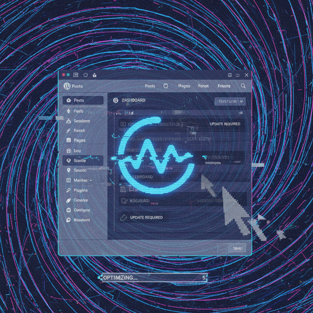 slow wordpress dashboard