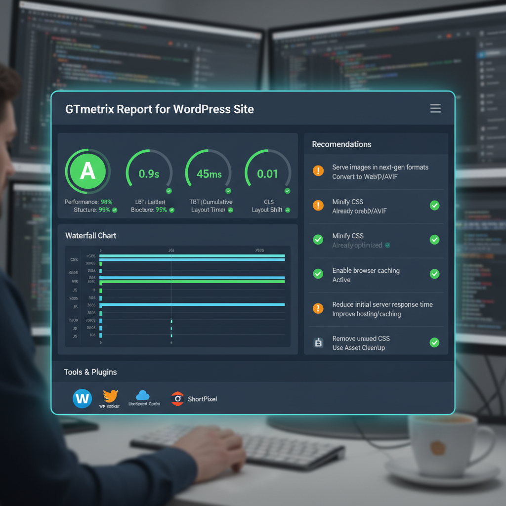 gtmetrix wordpress