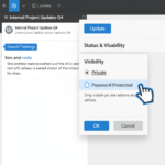 private visibility wordpress
