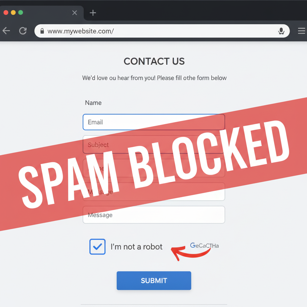 contact form spam wordpress