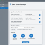 wordpress zero spam