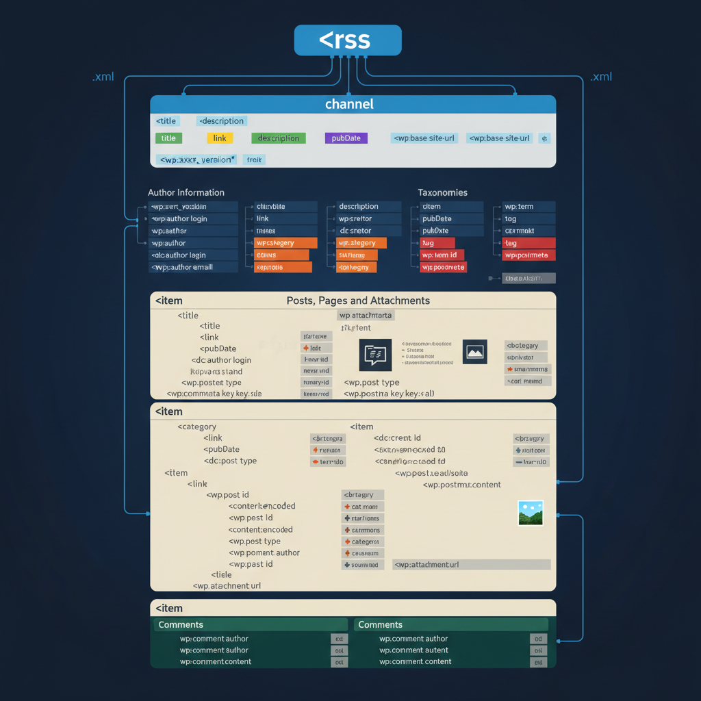 wordpress xml