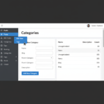 wordpress edit categories