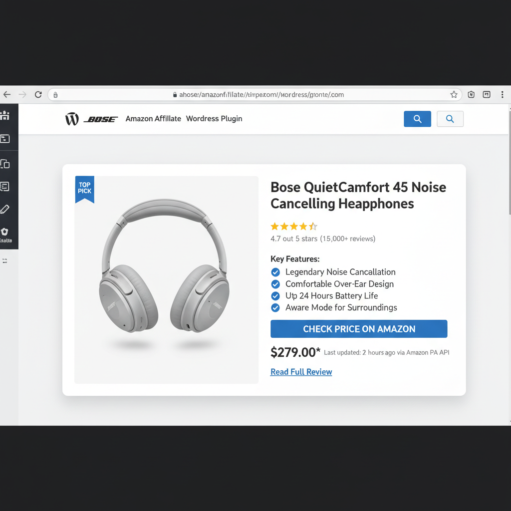 best amazon affiliate wordpress plugins