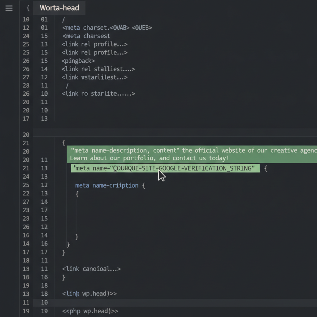 add meta tag to wordpress homepage
