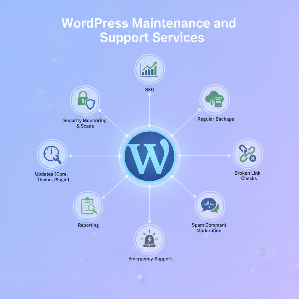 wordpress maintenance and support services