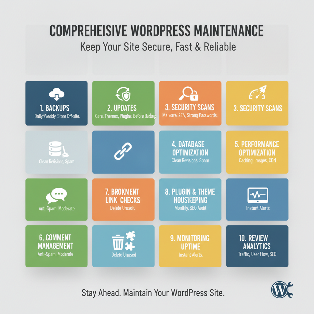 comprehensive wordpress maintenance