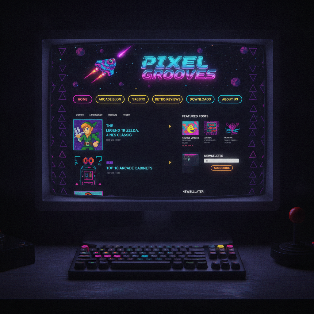 retro wordpress themes
