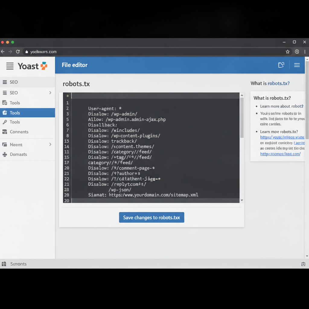 wordpress robots txt location
