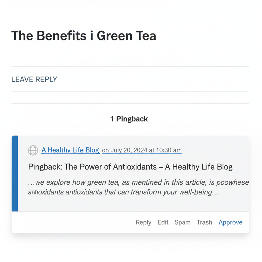 what is a pingback in wordpress