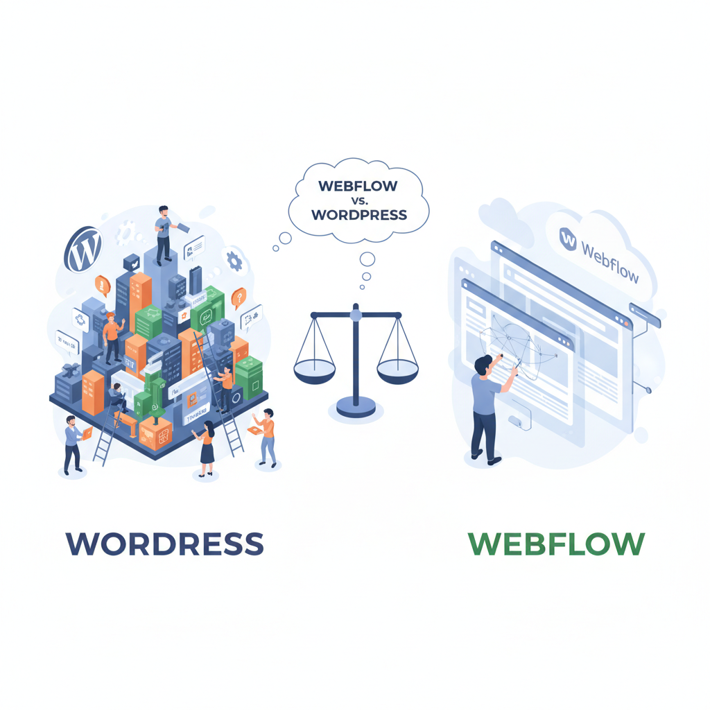 is webflow better than wordpress